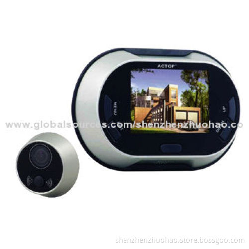 3.5-inch Don't Disturb Function/Doorbell Function Security Front Door Viewer, Easy to Install